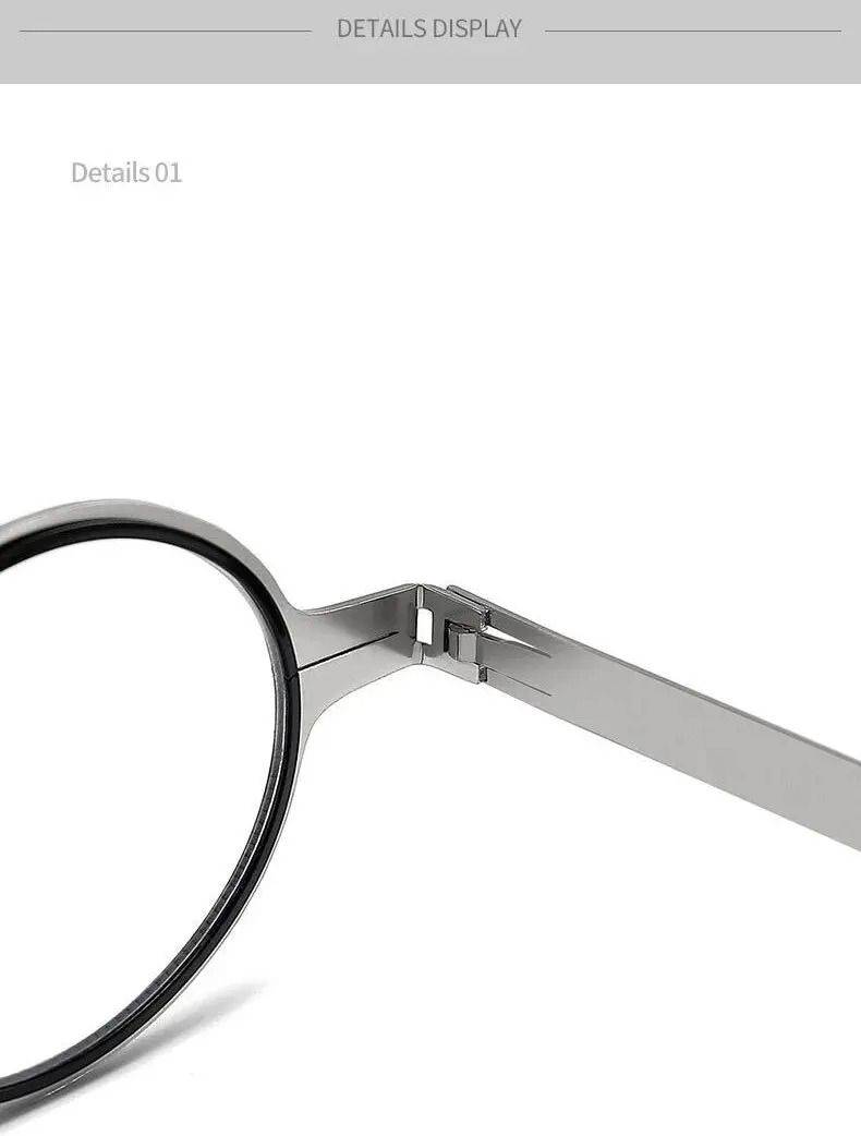 Computer Reading Glasses for Women and Men, Blue Blocker Lenses, Metal Frame #8