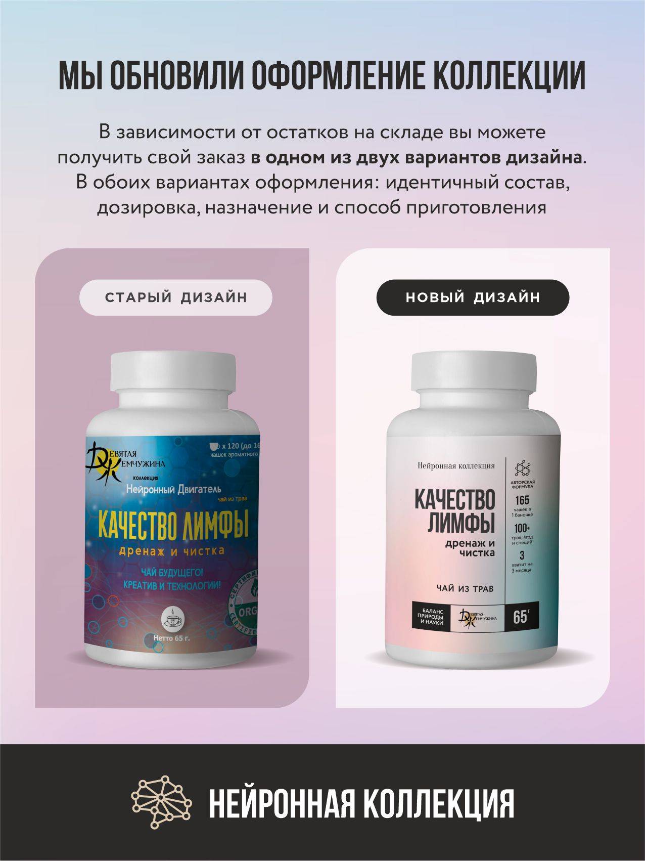Lympodrenazhnyy Chay for Body and Lymph Cleansing, Lymphatic Drainage from Swelling, Devyataya Zhemchuzhina #2