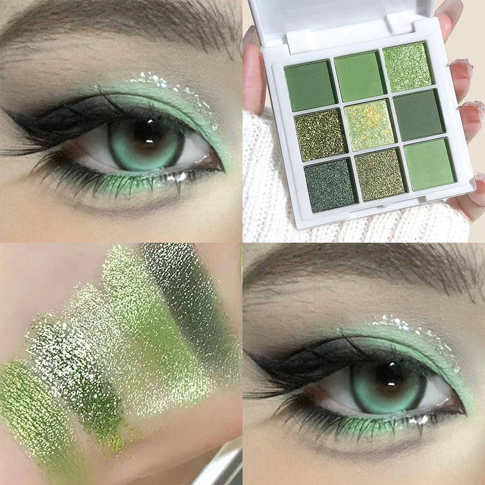 Eyeshadow Palette Matte Nude Shimmer Green 7.2g