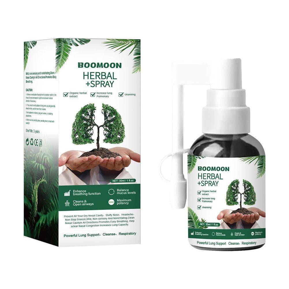Herbal Throat and Lung Spray, 30 ml, 1 Pack