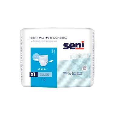 Seni Active Classic Absorbent Trousers Extra Large 10 Pcs