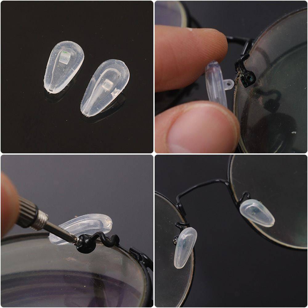 Silicone Eyeglass Nose Pads Set #8