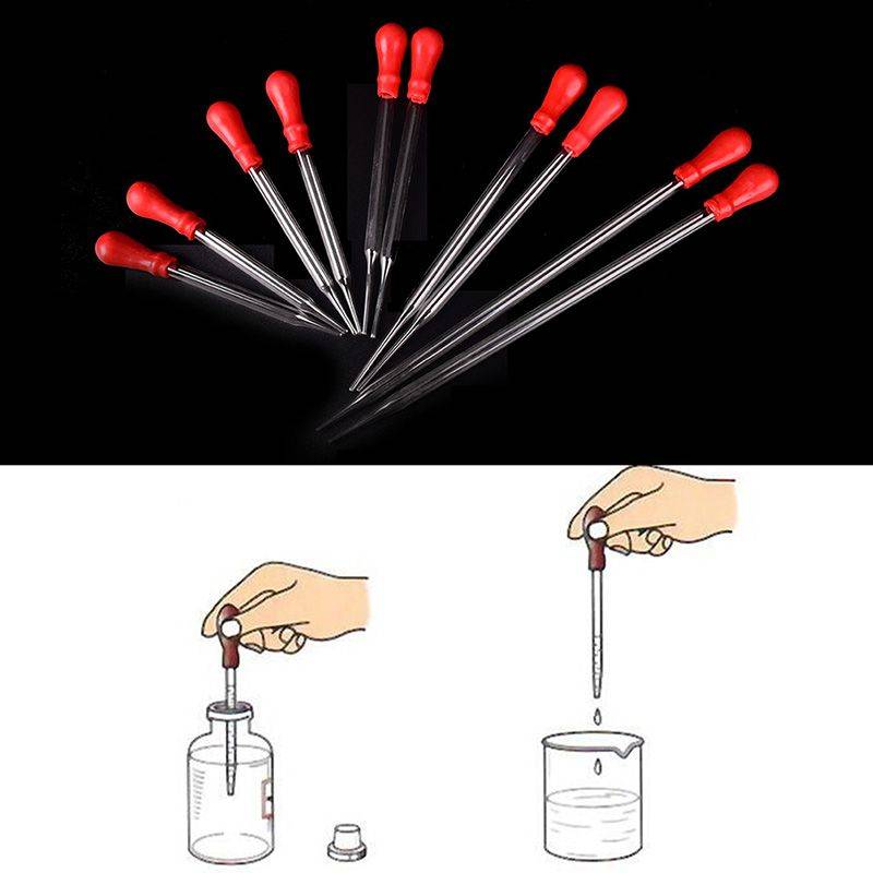 CCXET Glass Pipettes with Rubber Bulbs, 2-Piece Set #3