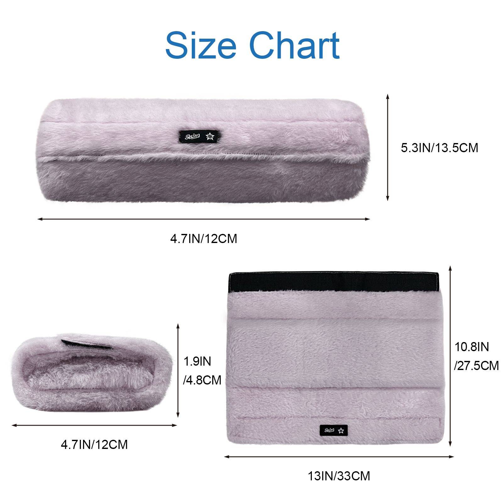 SPRING SEAON Purple Memory Foam Wheelchair Armrest Covers – 2 Pack #5