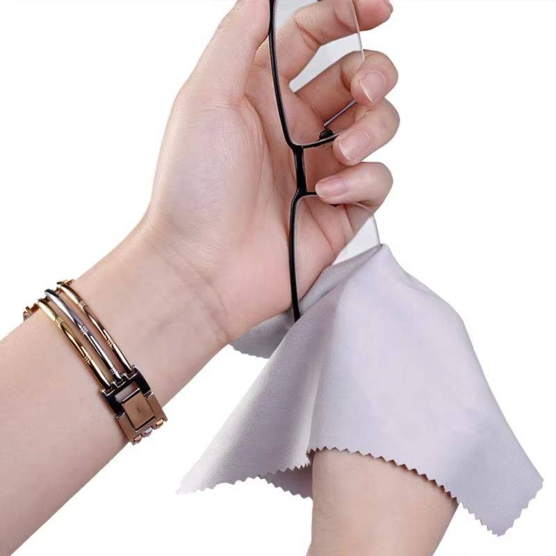 LemoLi Microfiber Glasses Cleaning Cloths 15x15cm 5 Pack #2
