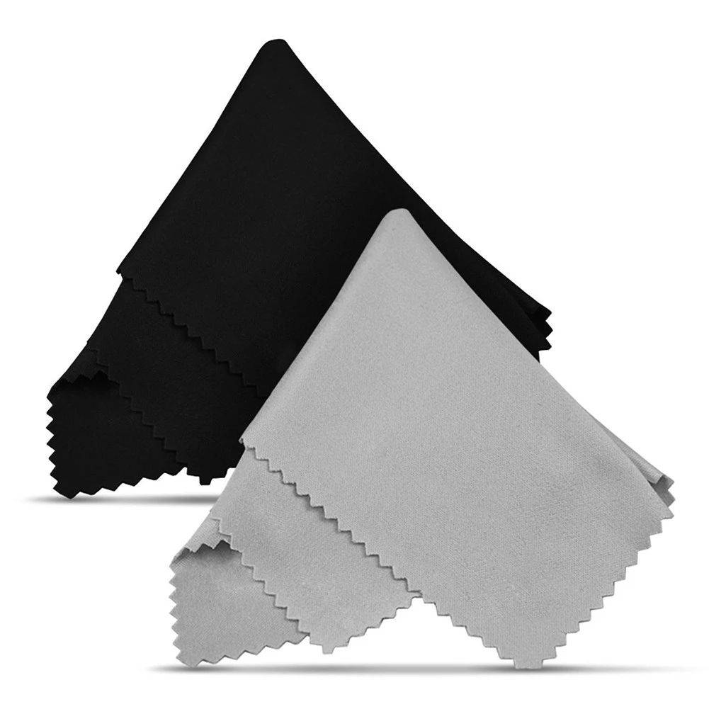 LemoLi Microfiber Glasses Cloth 15x15 cm, Dark Gray, 5 Pieces #4