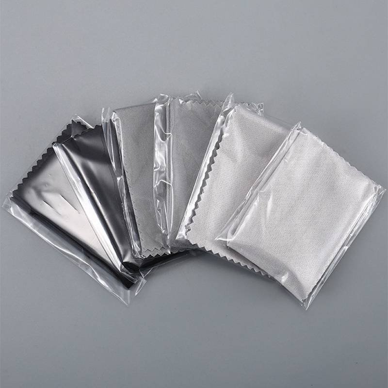 LemoLi Microfiber Glasses Cloth 15x15 cm, Dark Gray, 5 Pieces #6