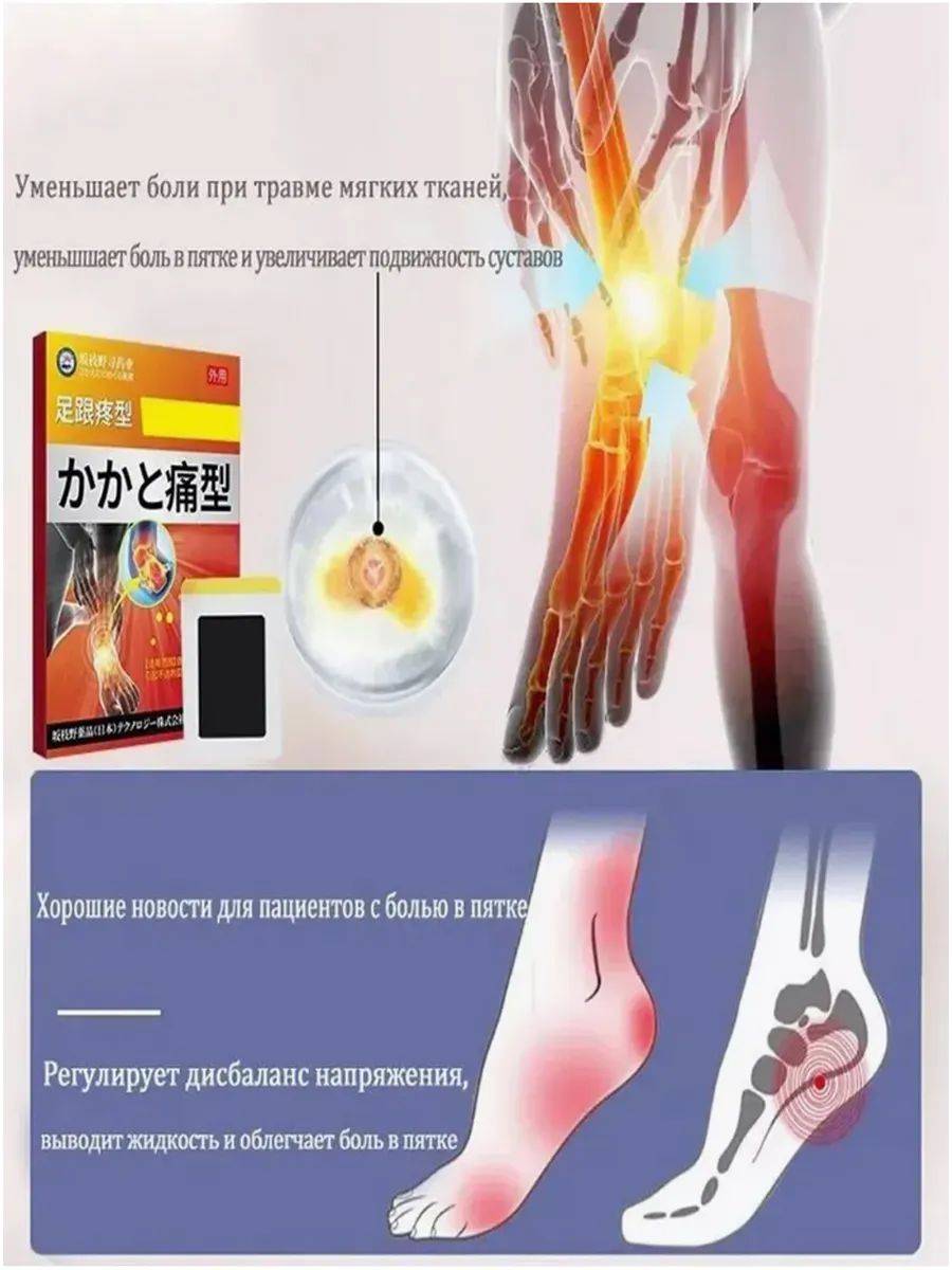 Heel Pain Relief Patches for Plantar Fasciitis & Heel Spurs, 12 Count #3