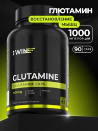 1WIN L-Glutamine 1000 mg Capsules, 90 Count #1