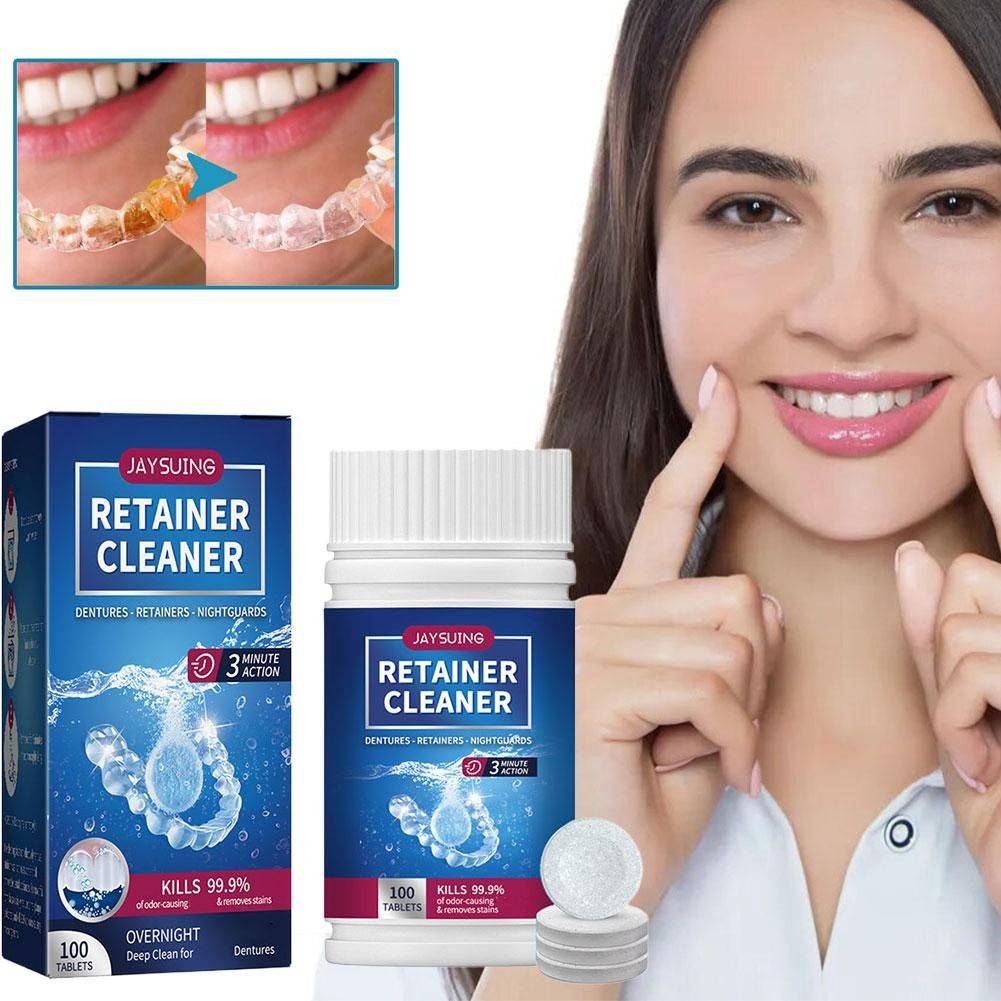 Hypnotize 100 Tablets for Denture Cleaning - Odor Removal for Aligners #5