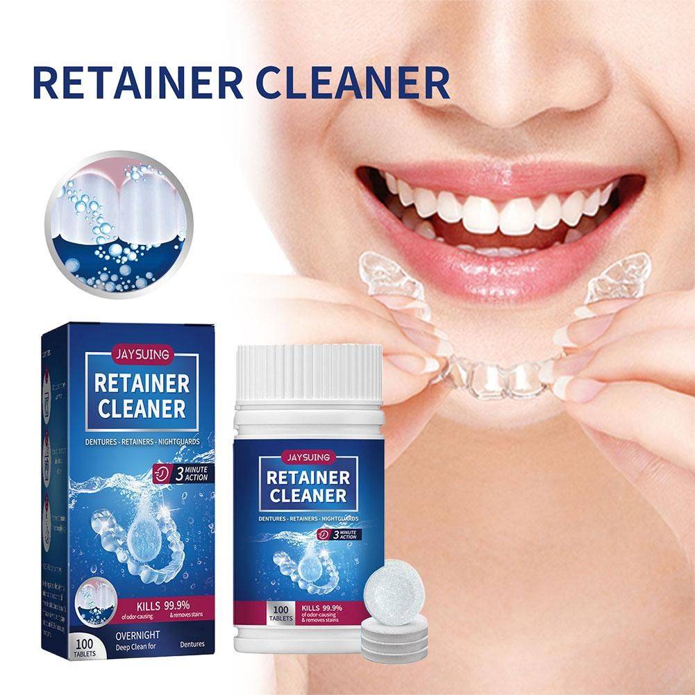 Hypnotize 100 Tablets for Denture Cleaning - Odor Removal for Aligners #7