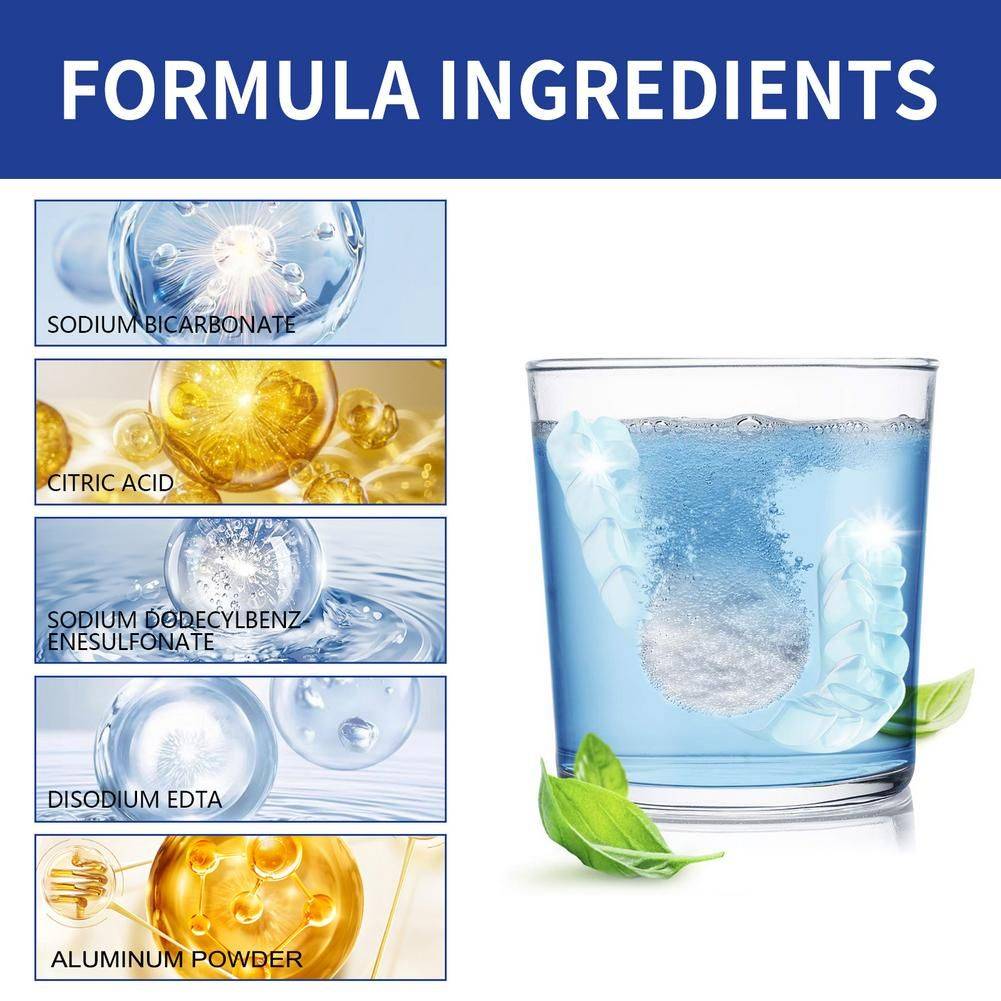 Hypnotize 100 Tablets for Denture Cleaning - Odor Removal for Aligners #12