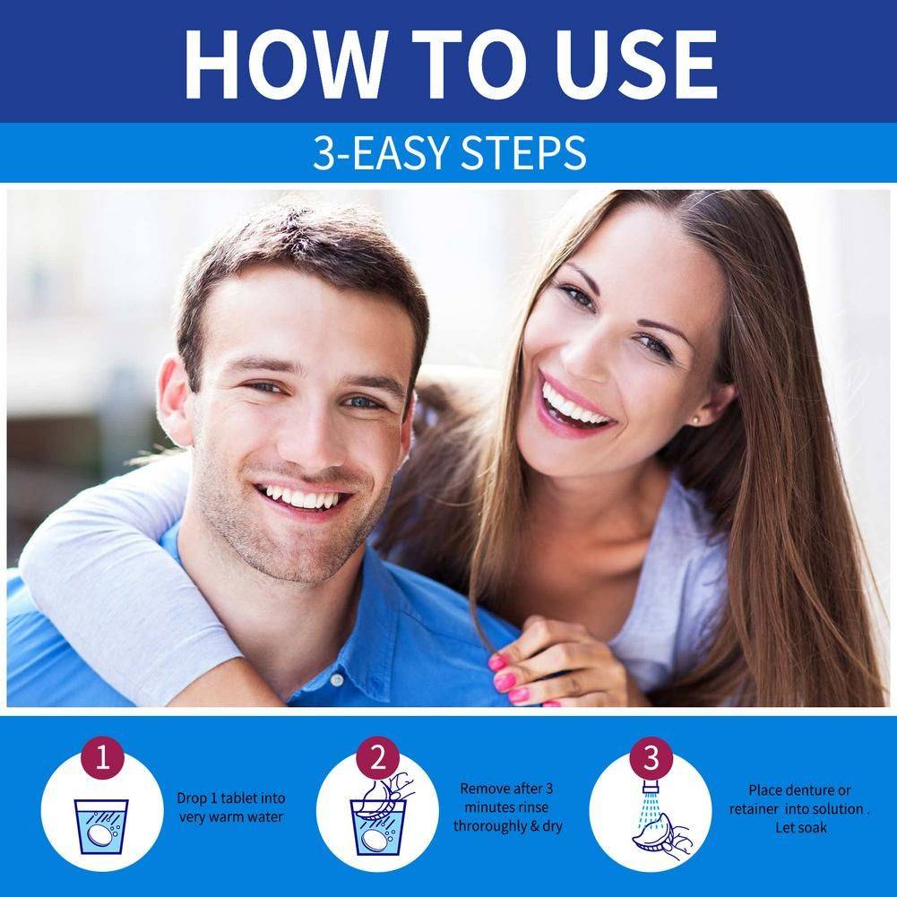 Hypnotize 100 Tablets for Denture Cleaning - Odor Removal for Aligners #10