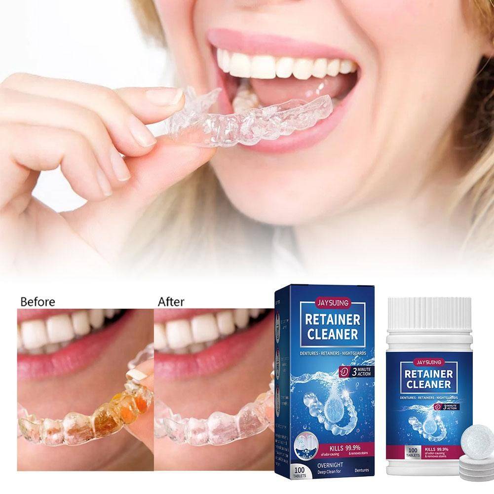 Hypnotize 100 Tablets for Denture Cleaning - Odor Removal for Aligners #6