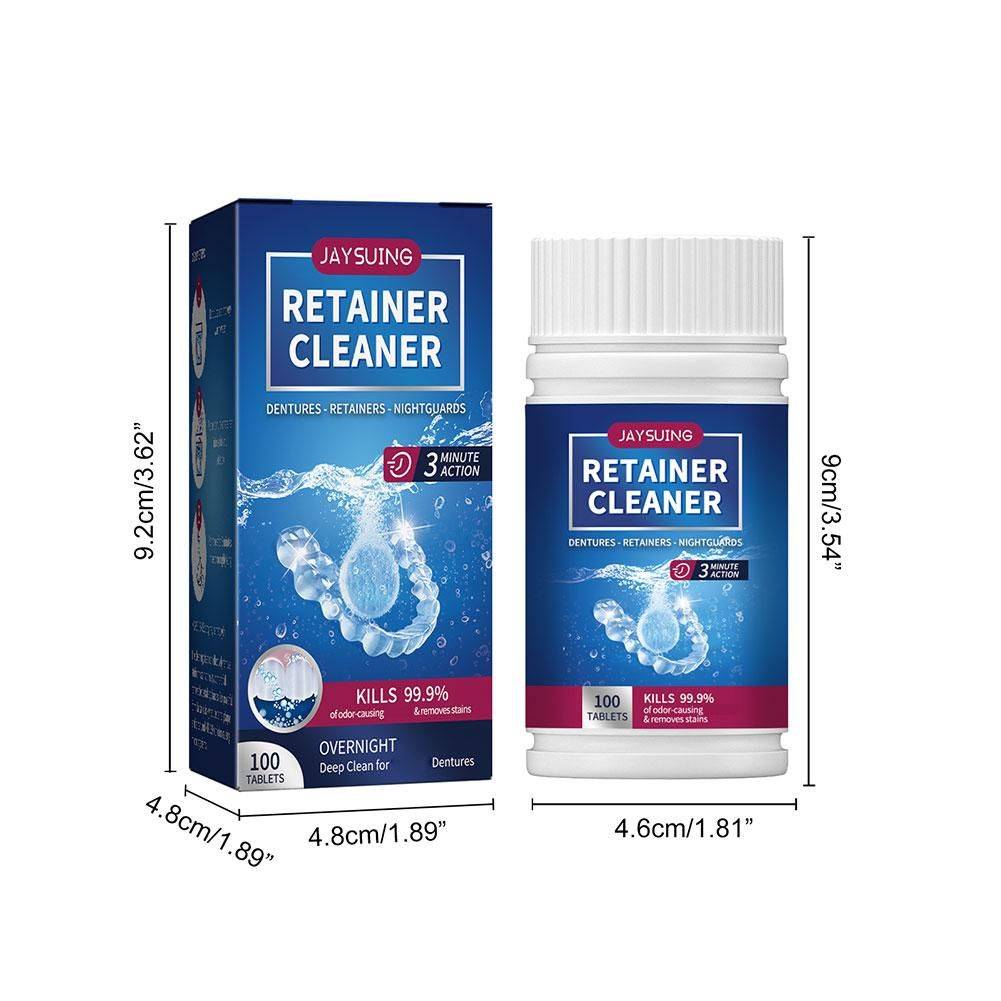 Hypnotize 100 Tablets for Denture Cleaning - Odor Removal for Aligners #13