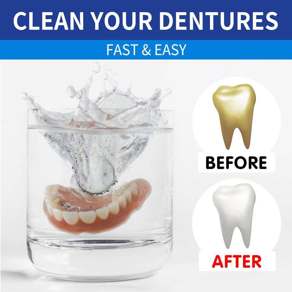 Hypnotize 100 Tablets for Denture Cleaning - Odor Removal for Aligners #11
