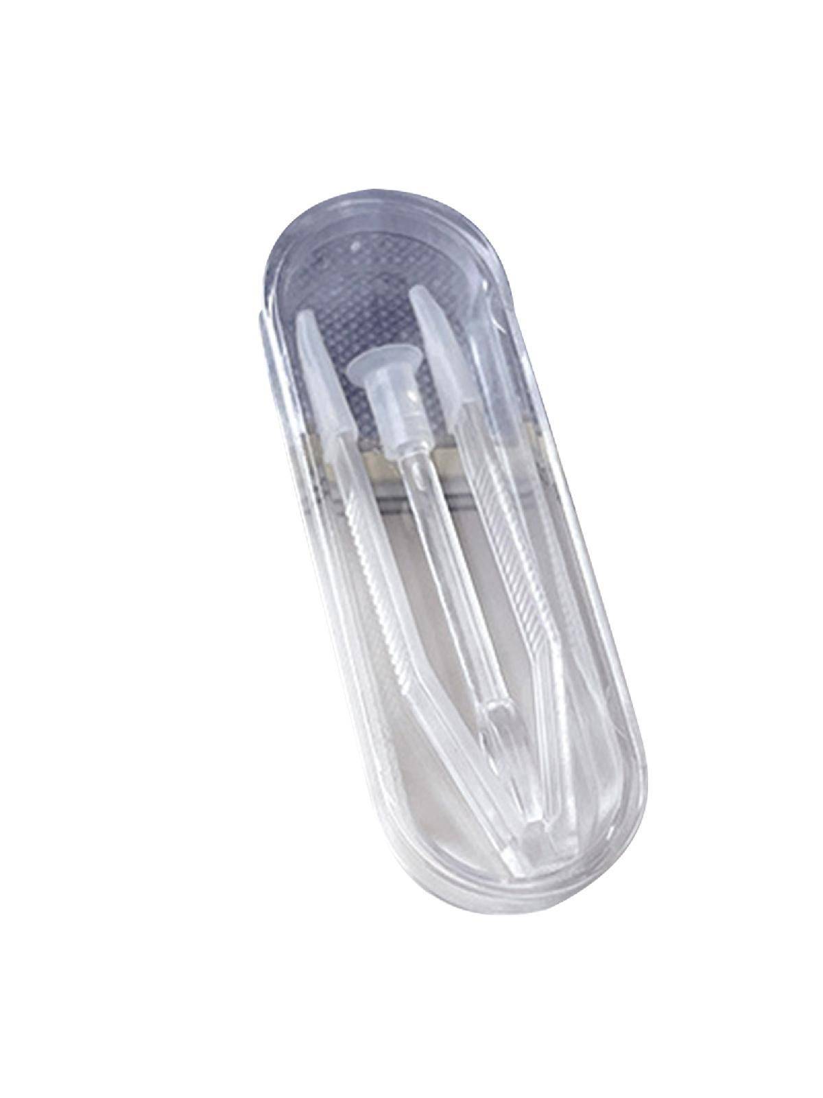 Contact Lens Tweezer and Suction Tool Set - Transparent (1 Set)