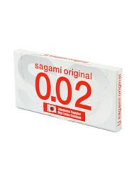 Sagami Original 0.02 Polyurethane Ultrathin Condoms - 2 Count, Large #1