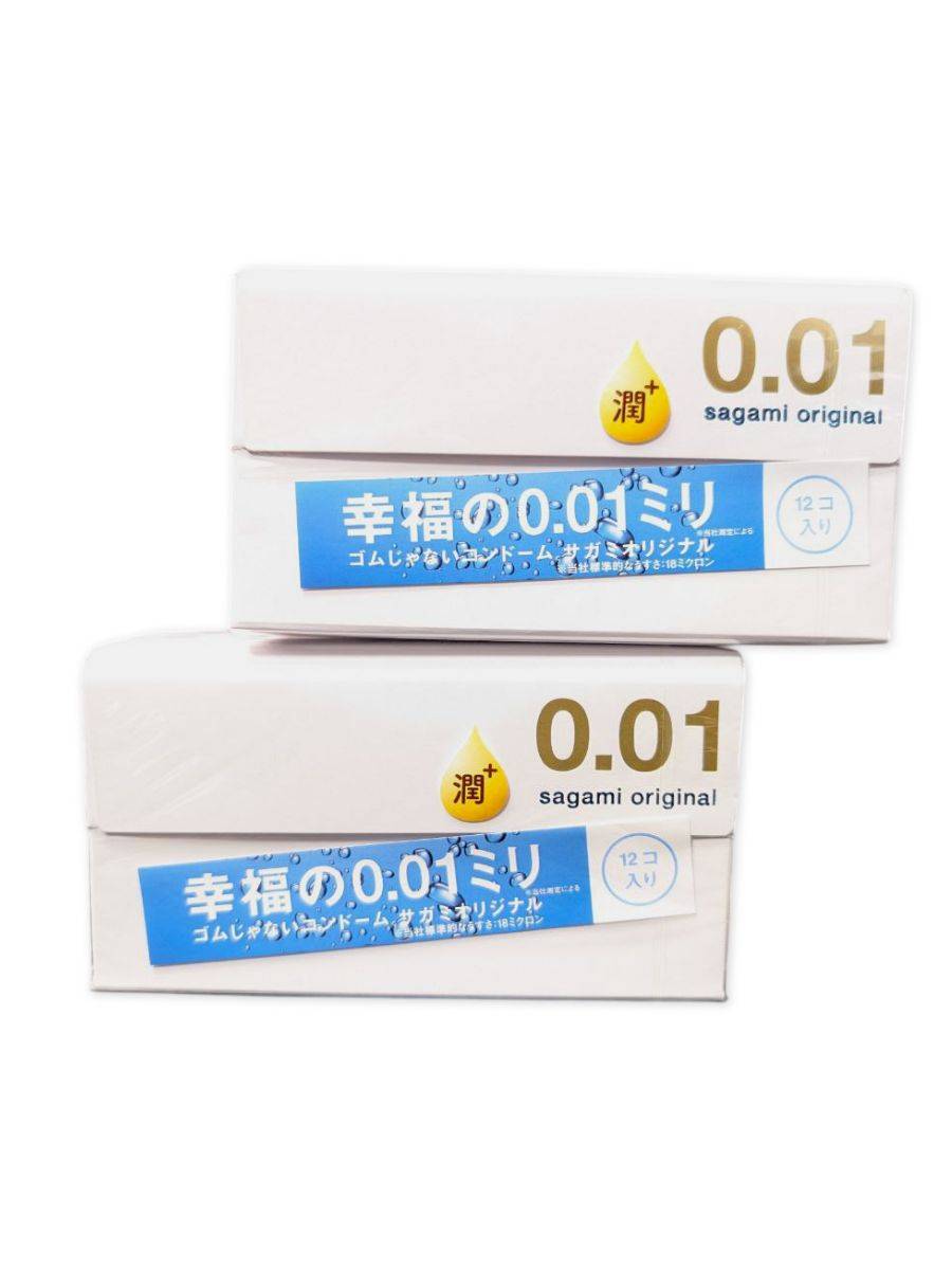 Sagami Original 0.01 Extra Lubricated Polyurethane Condoms 0.01 mm 12 pcs #7