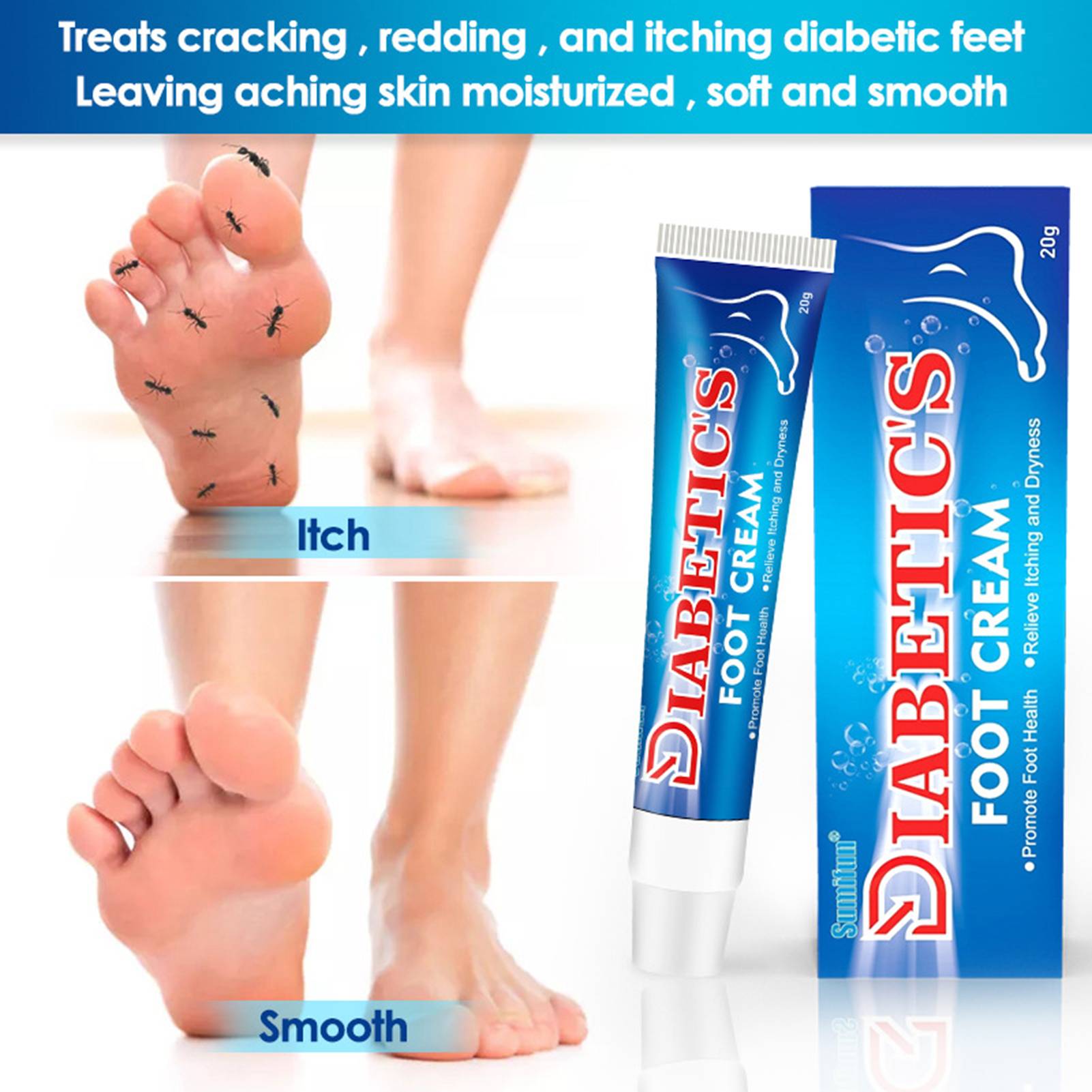 Hengjingao Diabetic Foot Cream K10 – 20ml Ointment for Diabetes Care #8