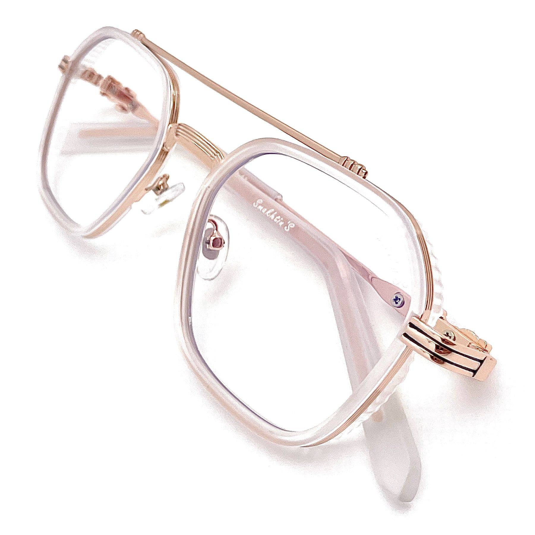 Smakhtin'S eyewear & accessories Computer Glasses Gold/Transparent Polycarbonate Lenses #12