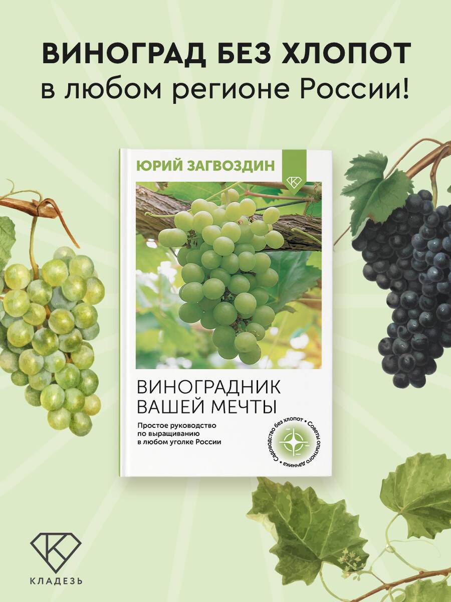 Виноградник вашей мечты. Простое руководство по выращиванию в любом уголке России | Your Dream Vineyard: A Simple Guide to Grape Cultivation Across Russia