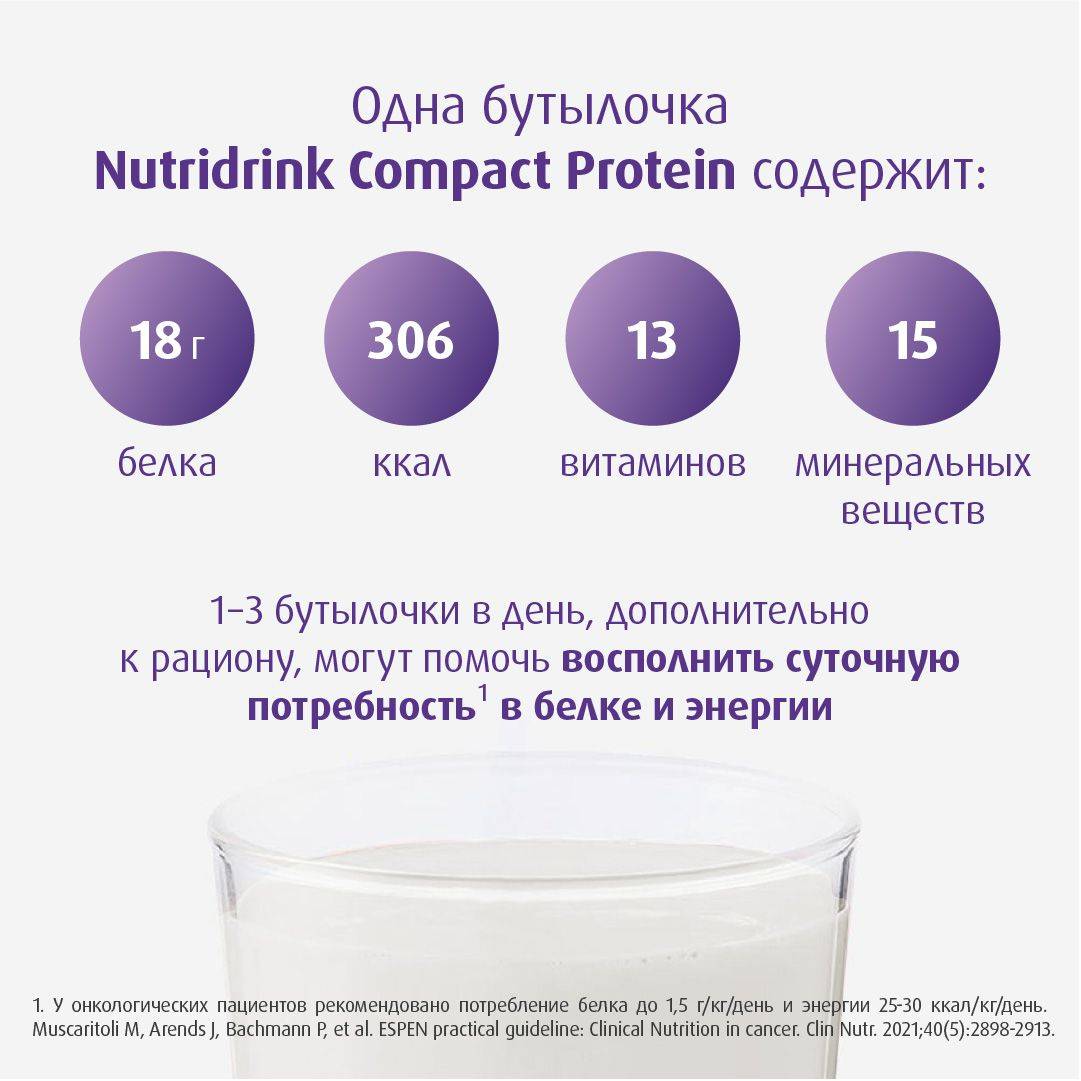 NutriDrink Specialized Nutrition Compact Protein Unflavored 4 x 125 ml #6