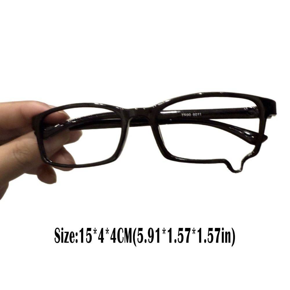 Anime Teardrop PC Glasses Frame Y2K Style, 15*4*4 cm, Polycarbonate, Unisex Fashion Eyewear #5
