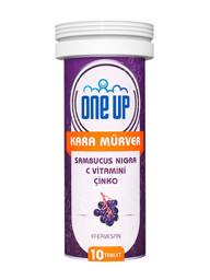ONE UP Black Elderberry, Vitamin C & Zinc Effervescent Tablets, 10 Count #1