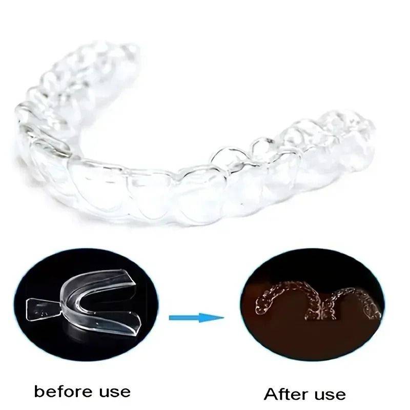 Silicone Night Guard – 2 Pairs Soft Transparent (63 mm) #2