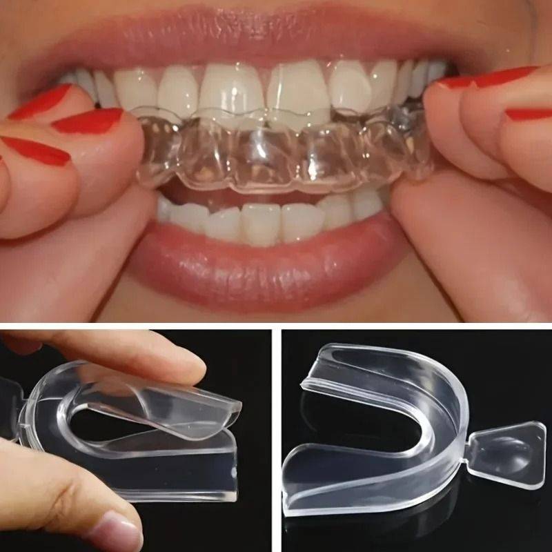 Silicone Night Guard – 2 Pairs Soft Transparent (63 mm) #5
