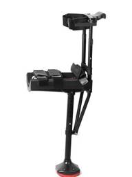 Crutch Holder – Non‑Slip, 180° Adjustable, Universal Size, Black #1