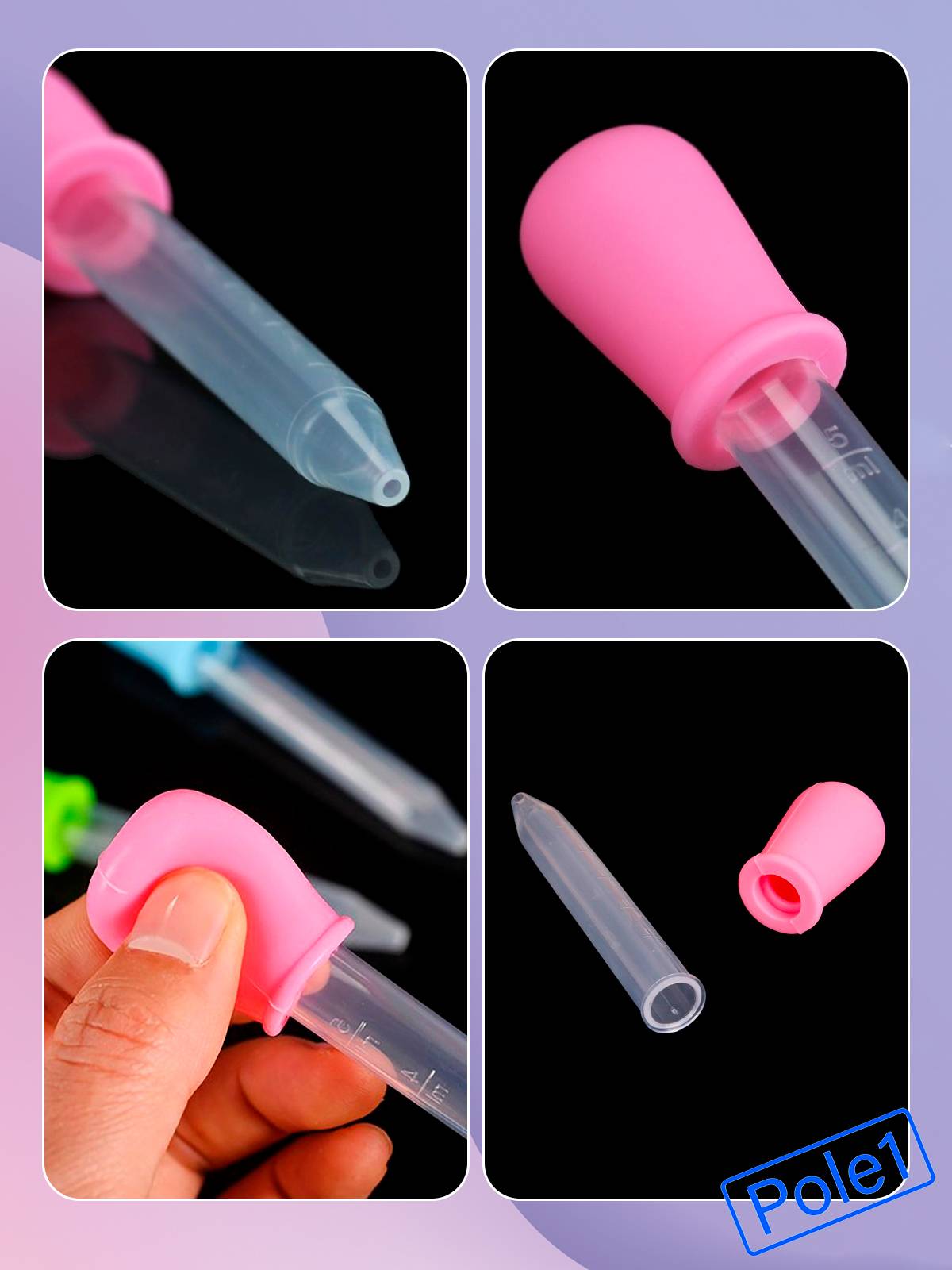 ListOK Graduated Pipette 5 mL Polypropylene Silicone #6