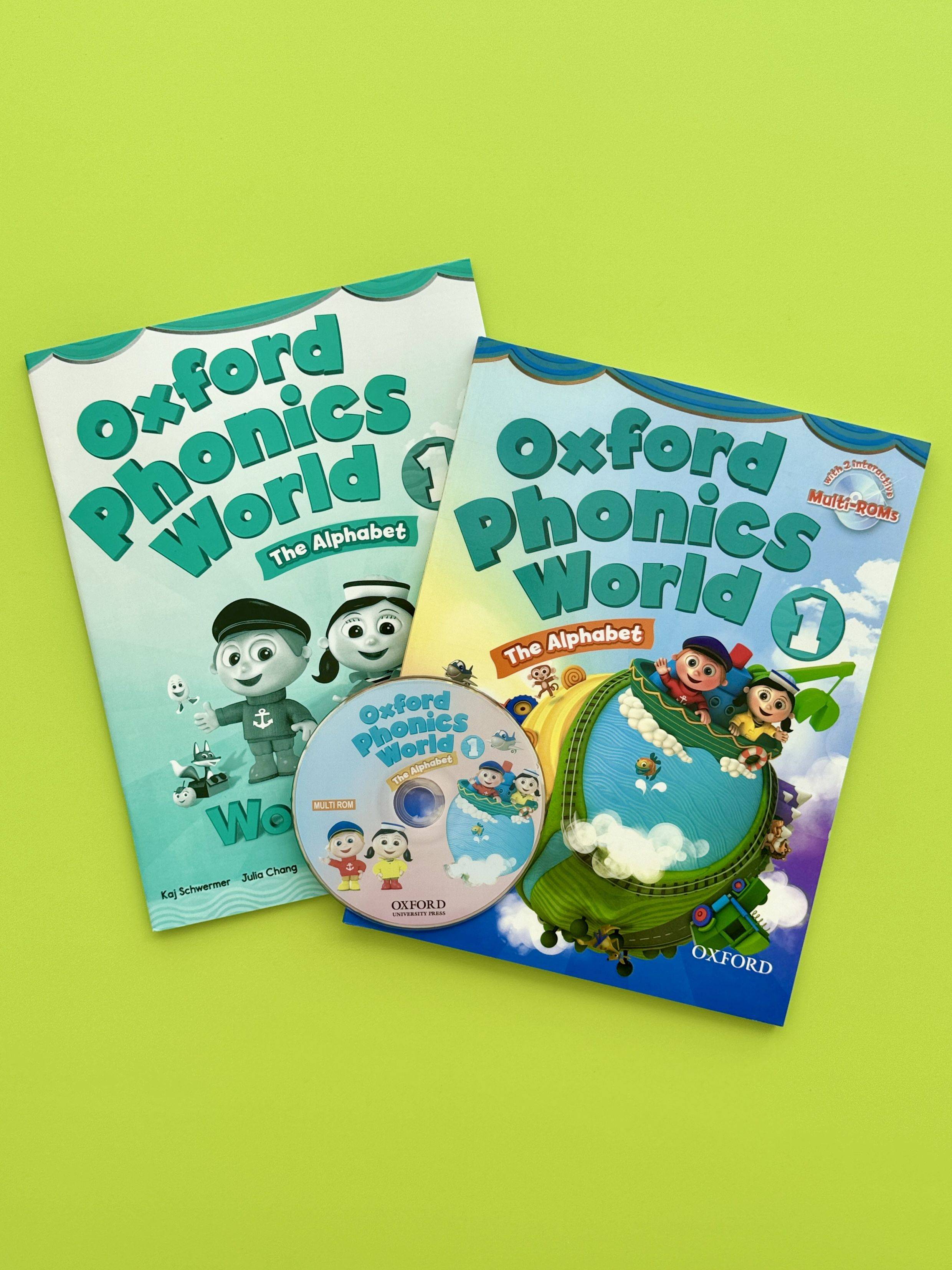 Oxford Phonics World 1: Student Book + Workbook + CD | Oxford Phonics World 1: Student Book + Workbook + CD