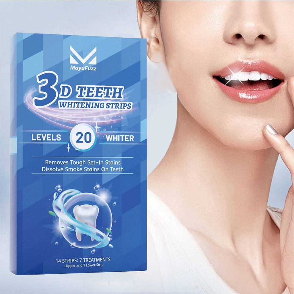 Mayufuzz Teeth Whitening Kit – 7 Pairs, Safe for Enamel, Removes Coffee, Tea & Smoke Stains #11