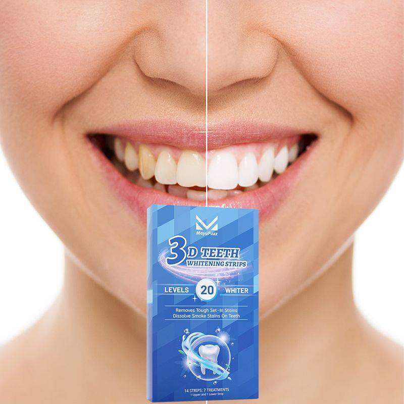 Mayufuzz Teeth Whitening Kit – 7 Pairs, Safe for Enamel, Removes Coffee, Tea & Smoke Stains #5