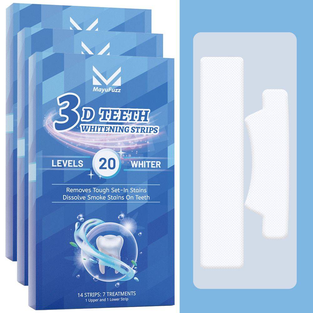 Mayufuzz Teeth Whitening Kit – 7 Pairs, Safe for Enamel, Removes Coffee, Tea & Smoke Stains #12
