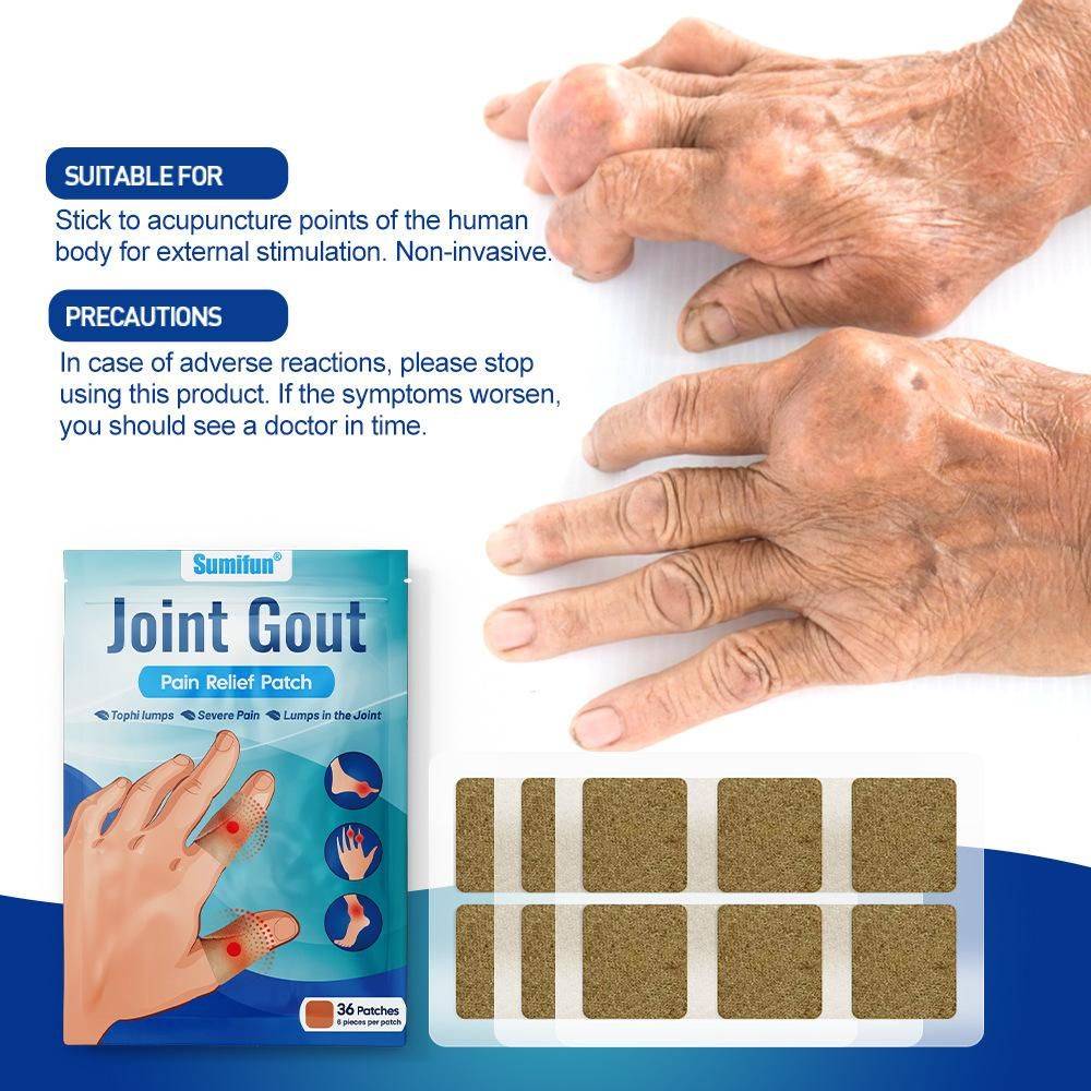 Professional Gout Relief Joint Pain Patches – 36 Count #8