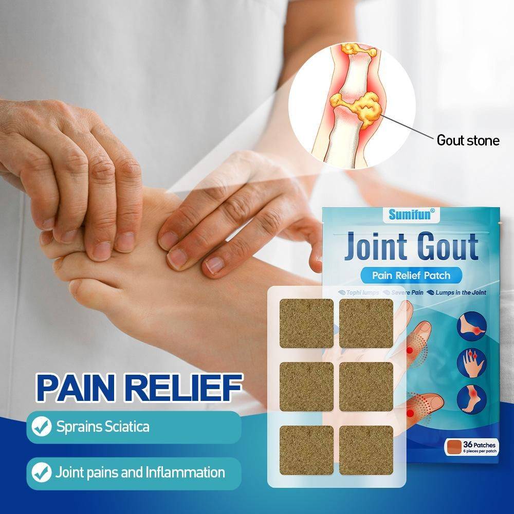 Professional Gout Relief Joint Pain Patches – 36 Count #6