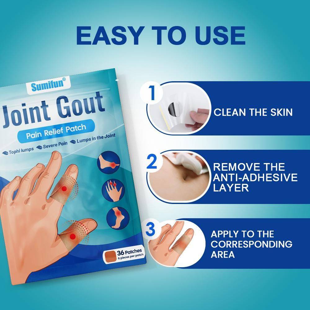 Professional Gout Relief Joint Pain Patches – 36 Count #11