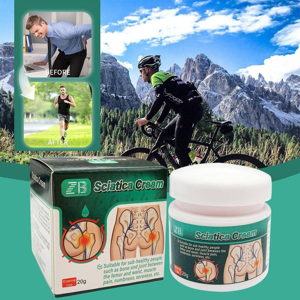 Sciatica Pain Relief Cream 20 g for Lower Back and Joints #5