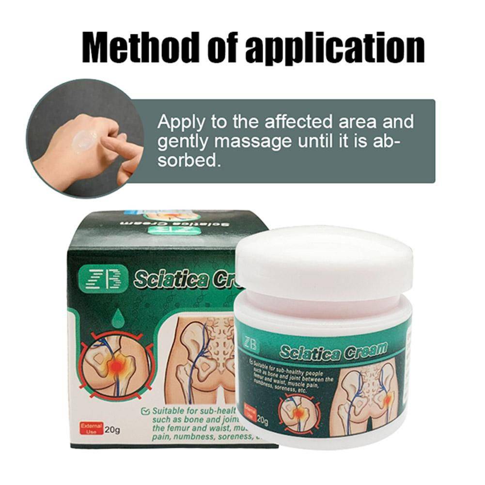 Sciatica Pain Relief Cream 20 g for Lower Back and Joints #13