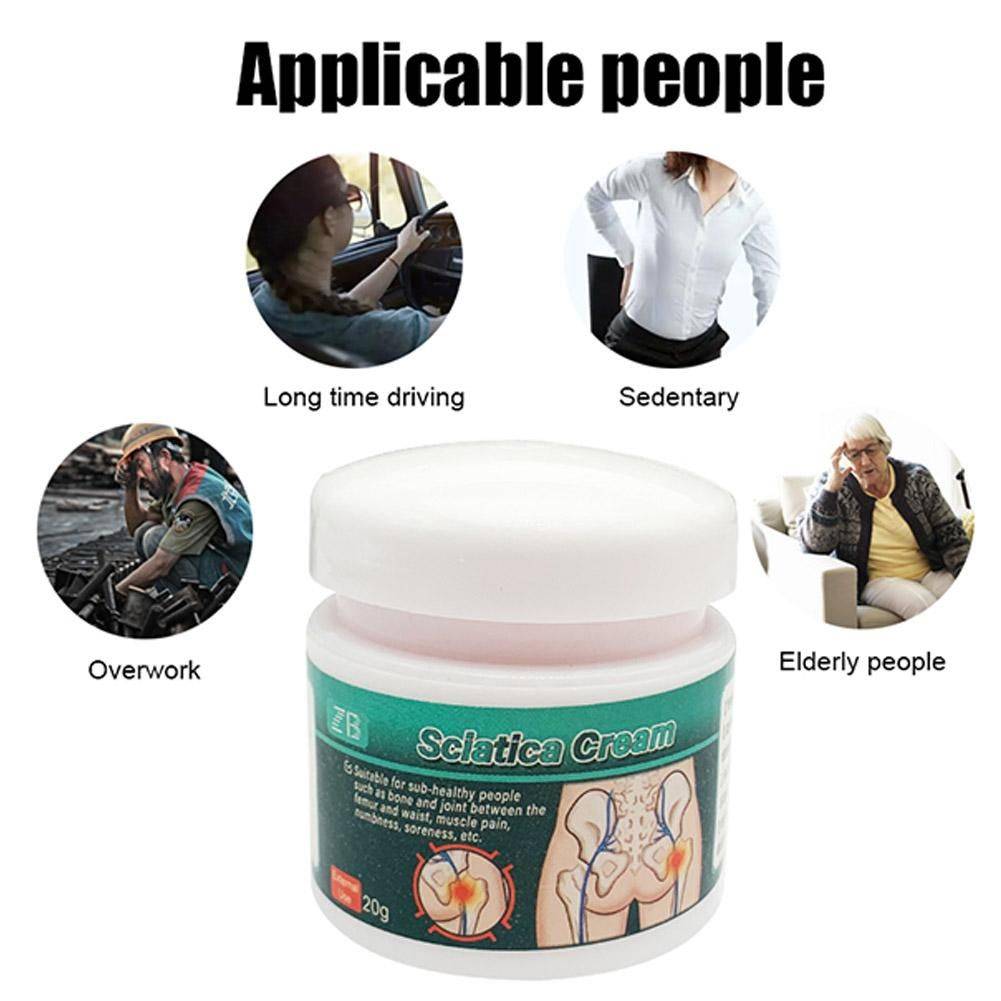 Sciatica Pain Relief Cream 20 g for Lower Back and Joints #10