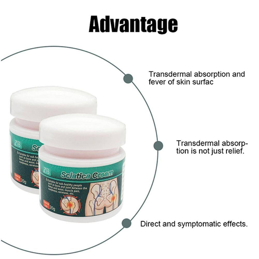 Sciatica Pain Relief Cream 20 g for Lower Back and Joints #14
