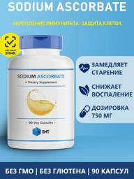 SNT Sodium Ascorbate Capsules, Vitamin C 90 Count #1