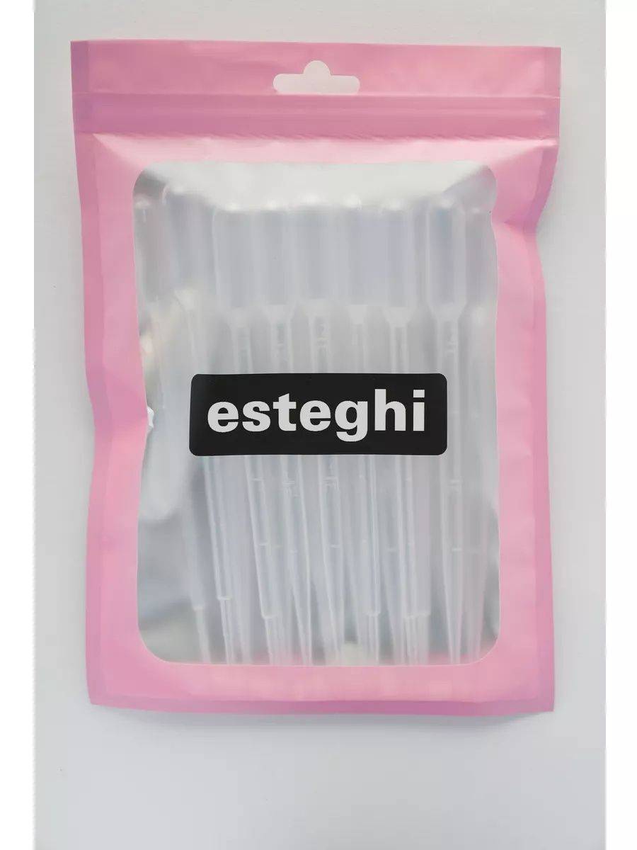 Esteghi Pasteur Plastic Pipette 2 mL, 15 Count, Polyethylene #4