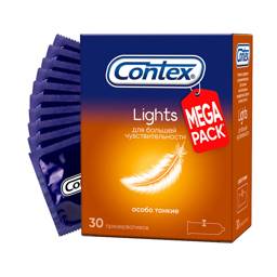 Contex Lights Condoms, 30 pack #1