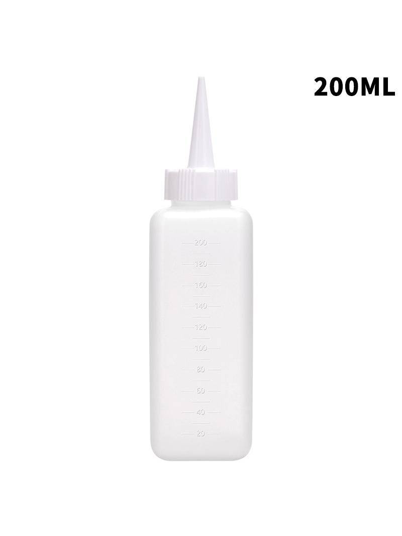 Hair Dye Bottle White Cosmetic Bottle 1 Pack