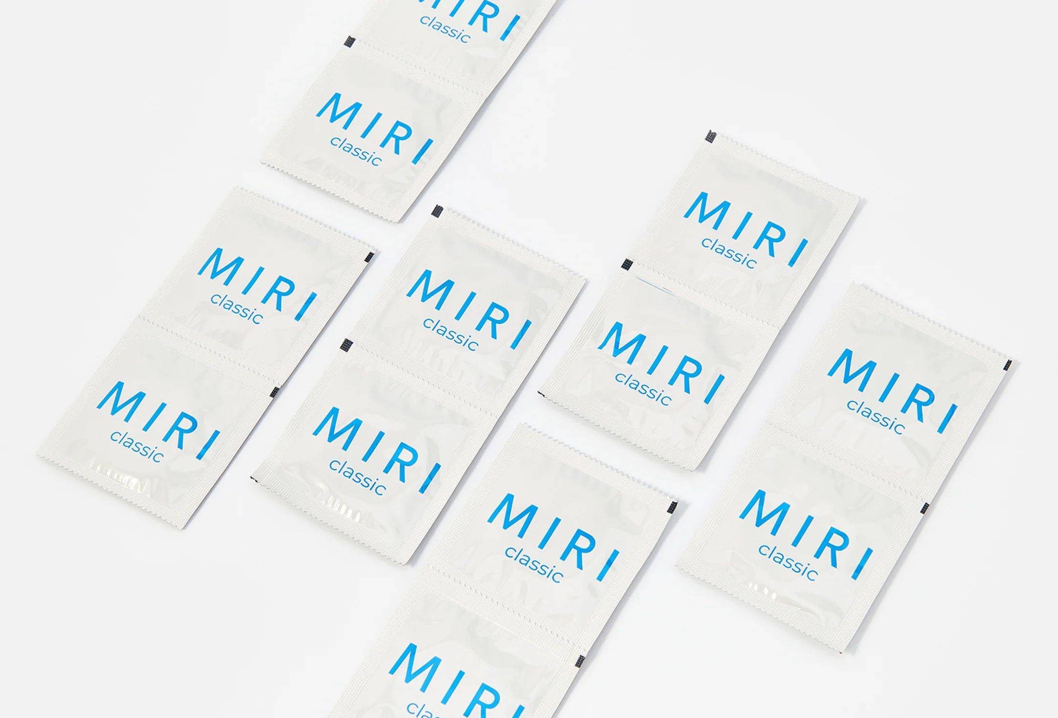 MIRI Classic Condoms Large 12 Pack Natural Latex with Gel Lubricant #10