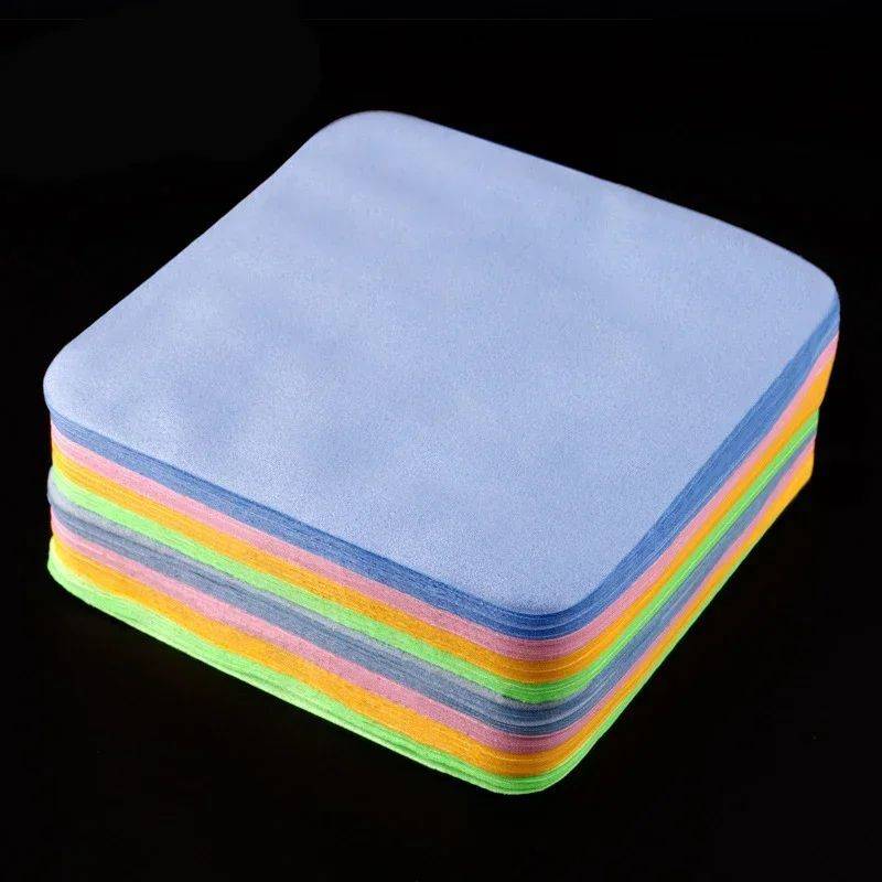 Microfiber lens cleaning cloth 130x130 mm 5-pack multicolor #2